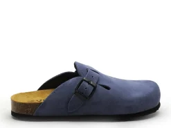 Plakton BLOGG 181539 Bleu Mules et Sabots Plats Femme