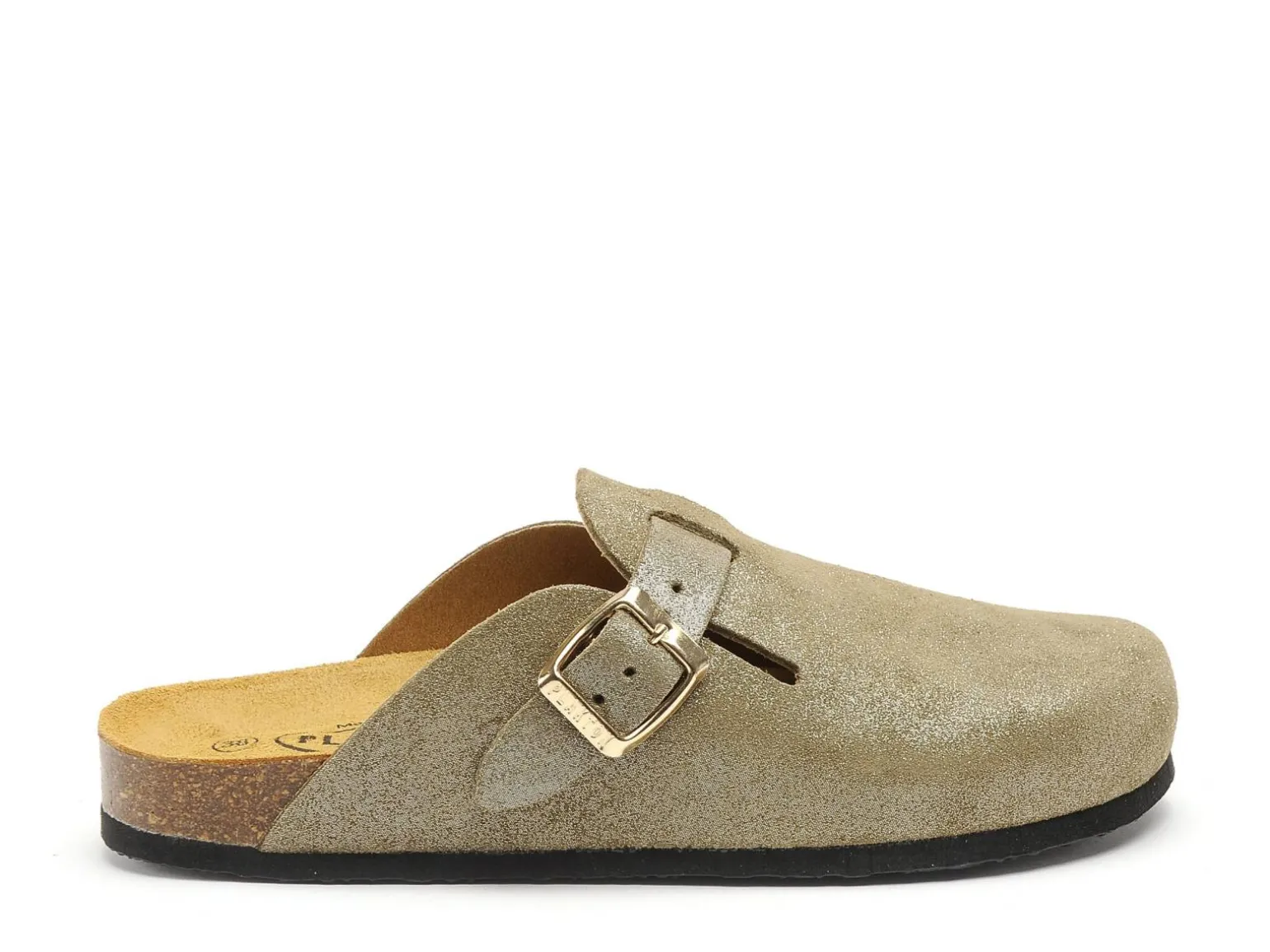 Plakton BLOGG 181539 Kaki Mules et Sabots Plats Femme