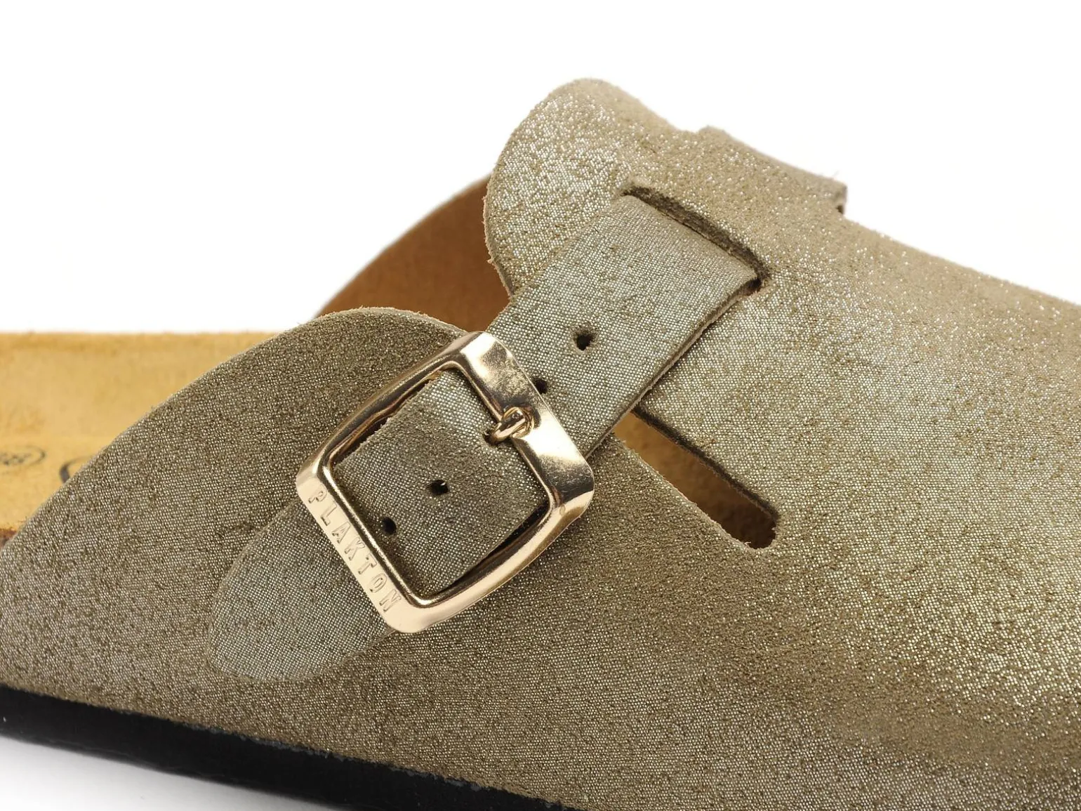 Plakton BLOGG 181539 Kaki Mules et Sabots Plats Femme