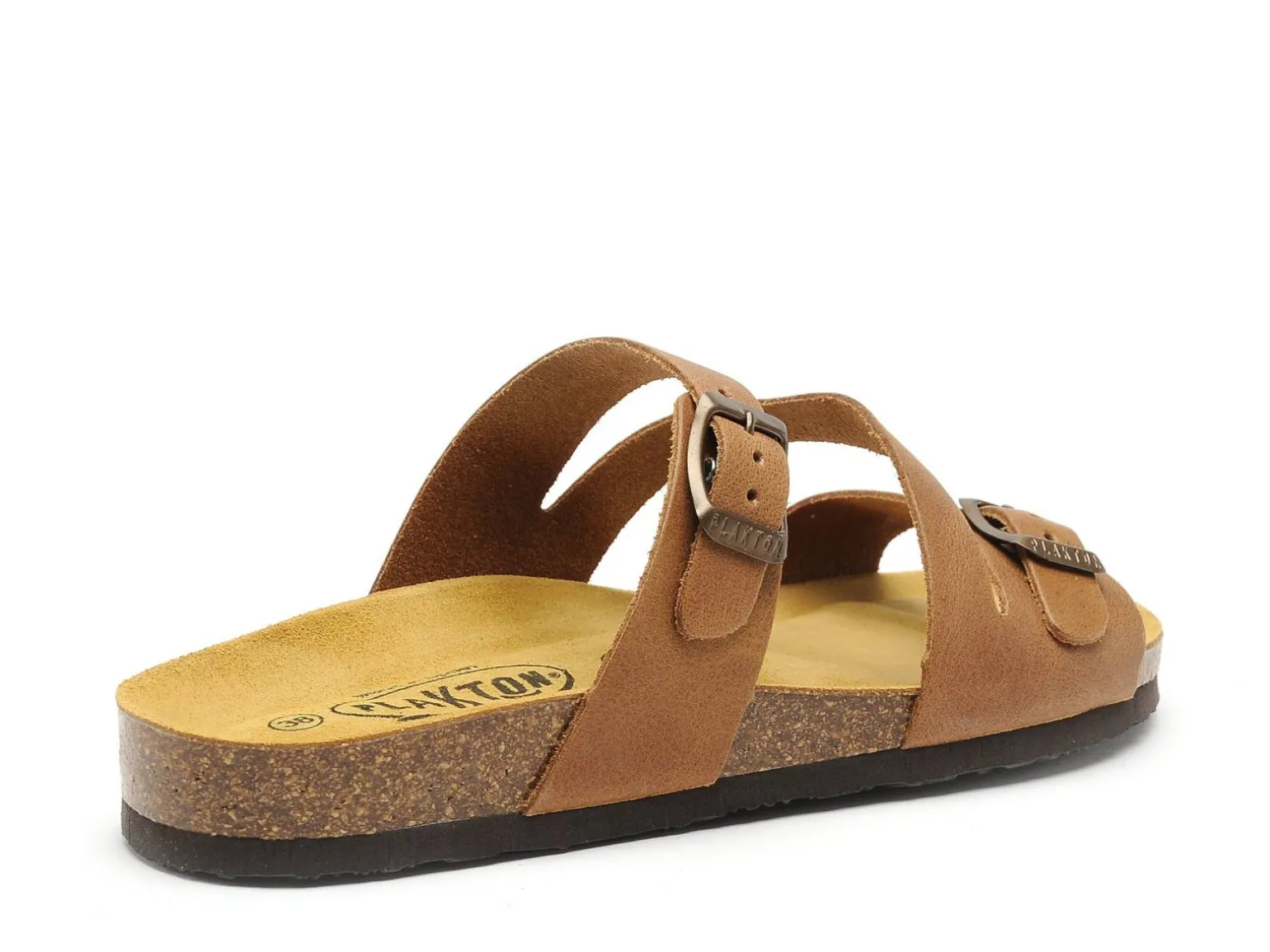 Plakton BOLINO 181210 Marron Mules et Sabots Plats Femme