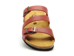 Plakton BOLINO 181210 Rouge Mules et Sabots Plats Femme