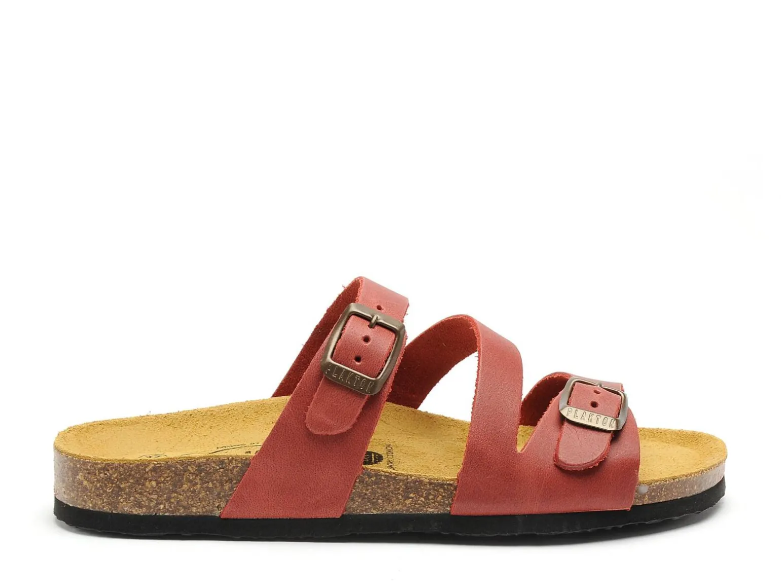 Plakton BOLINO 181210 Rouge Mules et Sabots Plats Femme