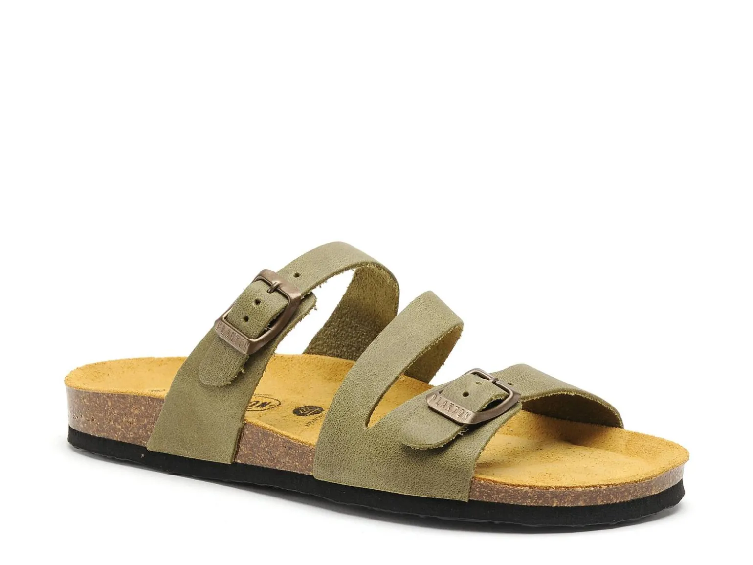 Plakton BOLINO 181210 Vert Mules et Sabots Plats Femme