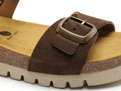 Plakton COOL 356219 Marron Sandales Plates Femme