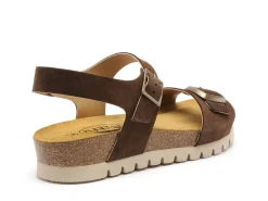 Plakton COOL 356219 Marron Sandales Plates Femme