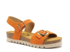 Plakton COOL 356219 Orange Sandales à Talons Femme