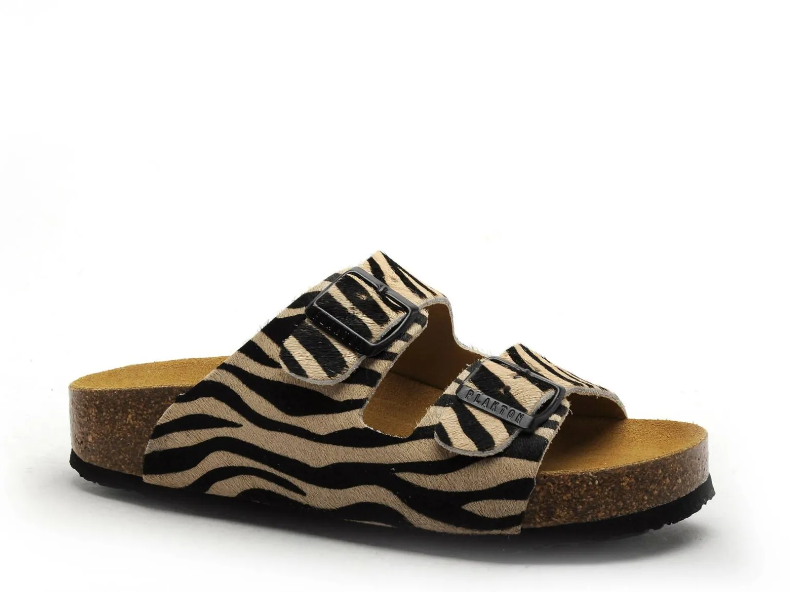 Plakton CP BETA 340010 ANIMAL PRINT Multicolore Mules et Sabots Plats Femme