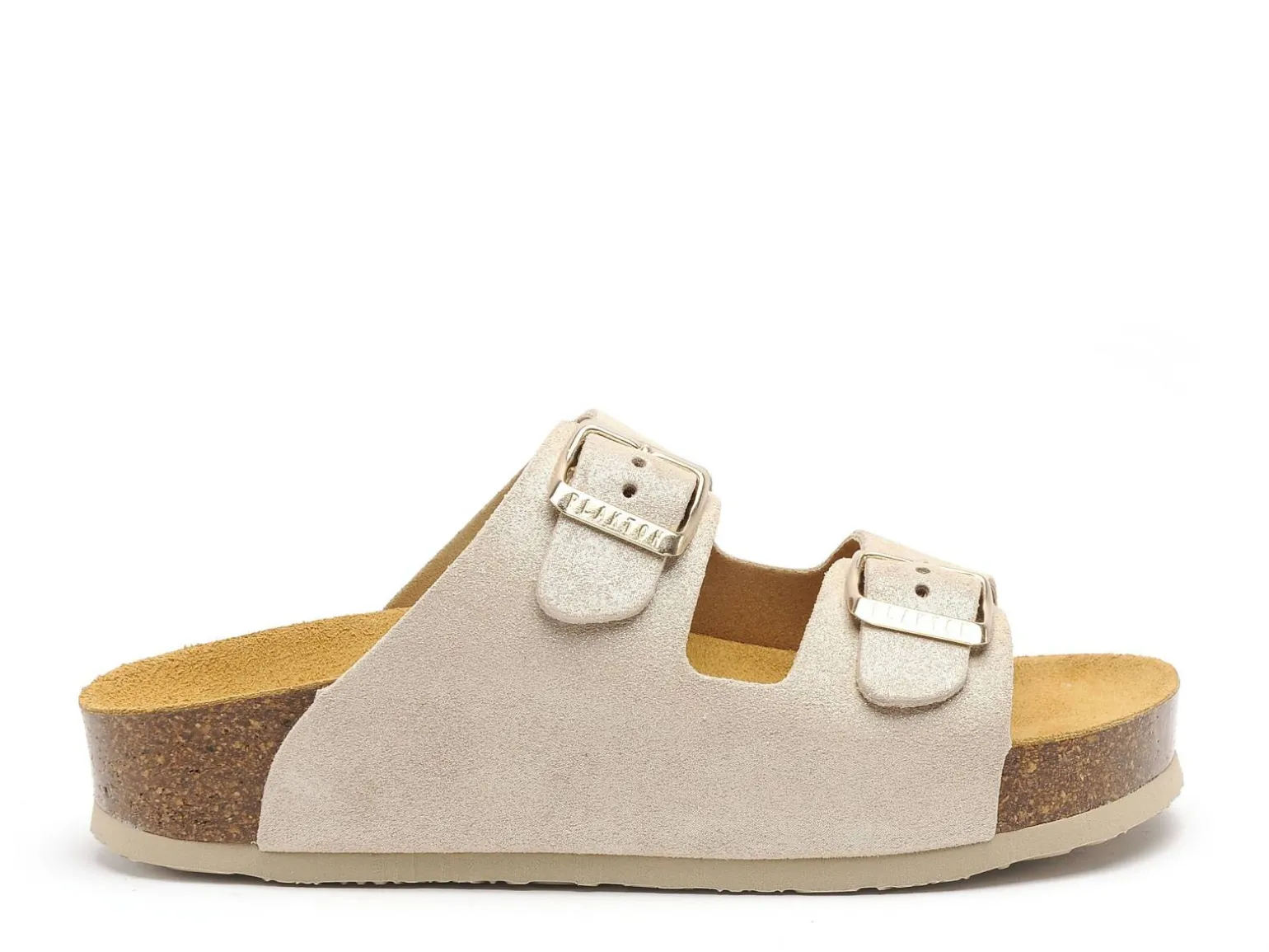 Plakton CP BETA 340010 Beige Mules et Sabots Plats Femme