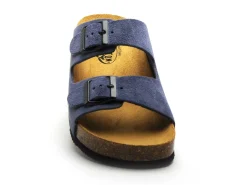 Plakton CP BETA 340010 Bleu Mules et Sabots Plats Femme