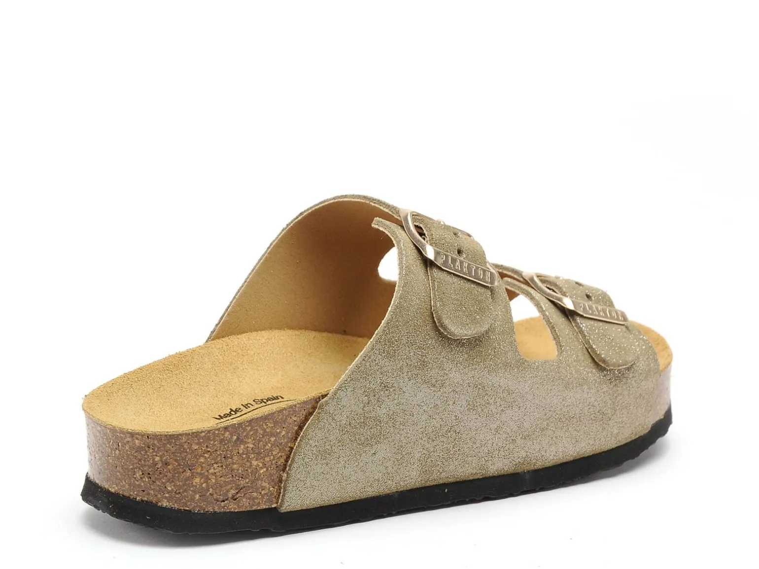 Plakton CP BETA 340010 Kaki Mules et Sabots Plats Femme