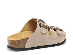 Plakton CP BETAWEST 340010 Beige Mules et Sabots Plats Femme