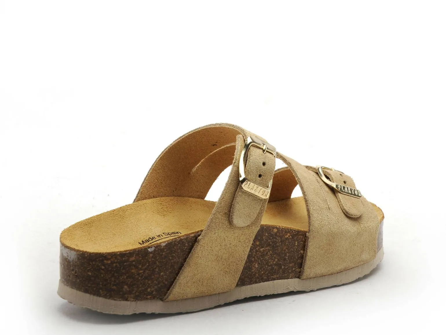 Plakton CP BOLINO 341210 Or Mules et Sabots Plats Femme