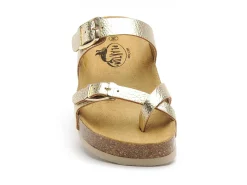 Plakton CP BOMBAY 341032 Or Mules et Sabots Plats Femme