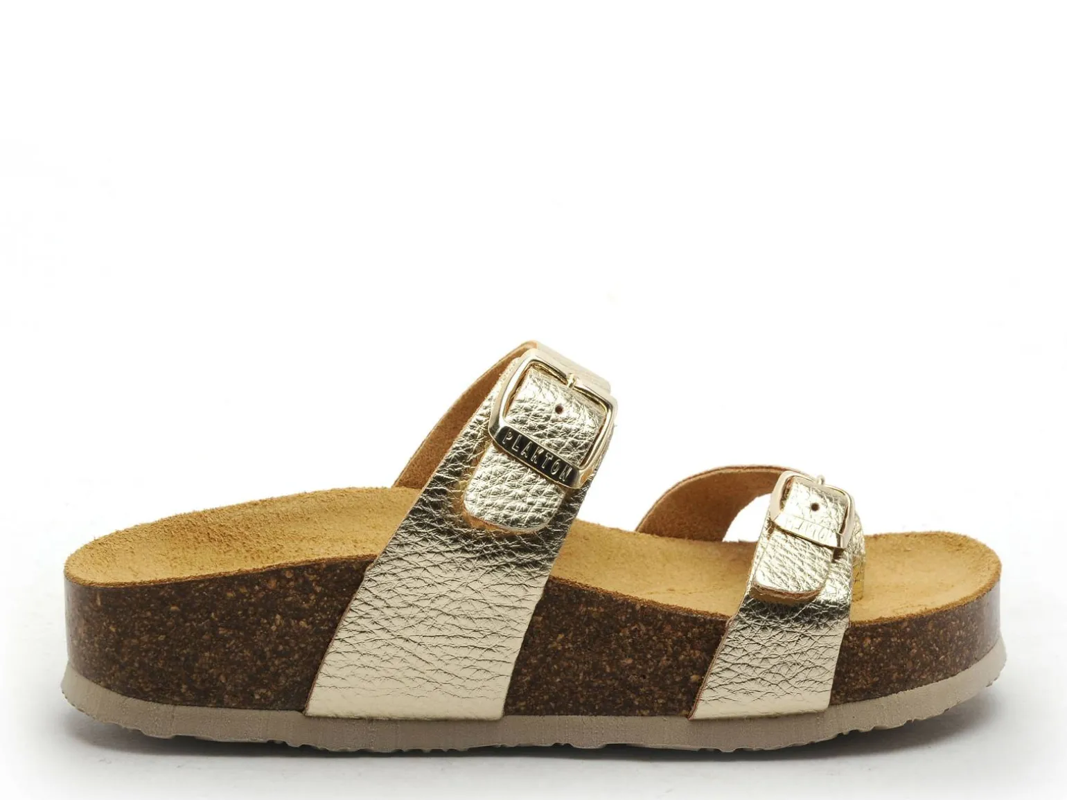 Plakton CP BOMBAY 341032 Or Mules et Sabots Plats Femme