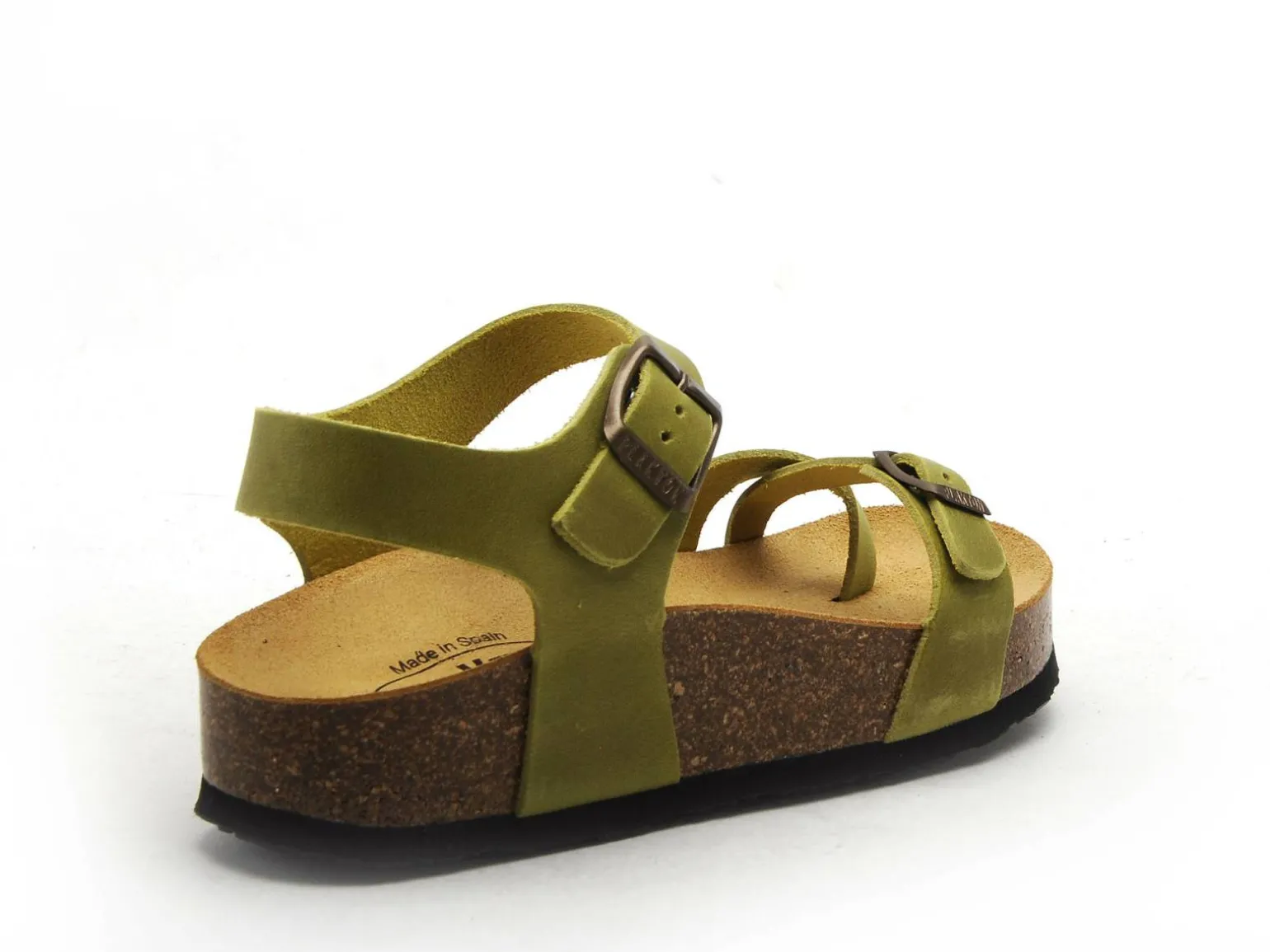 Plakton CP ZOMBA 341016 Vert Sandales à Talons Femme