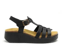 Plakton ISE 336444 Noir Sandales à Talons Femme