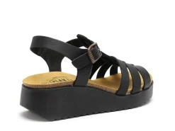 Plakton ISE 336444 Noir Sandales à Talons Femme