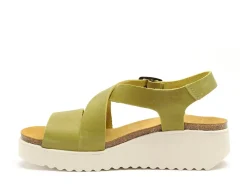Plakton KIOTO 336442 Vert Sandales à Talons Femme
