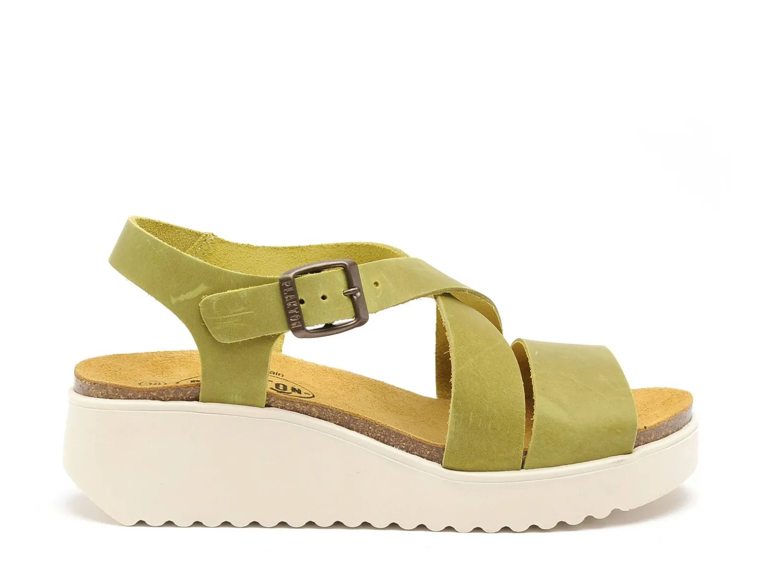 Plakton KIOTO 336442 Vert Sandales à Talons Femme