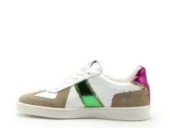 Play One REACTION 28 Blanc Baskets Basses Femme