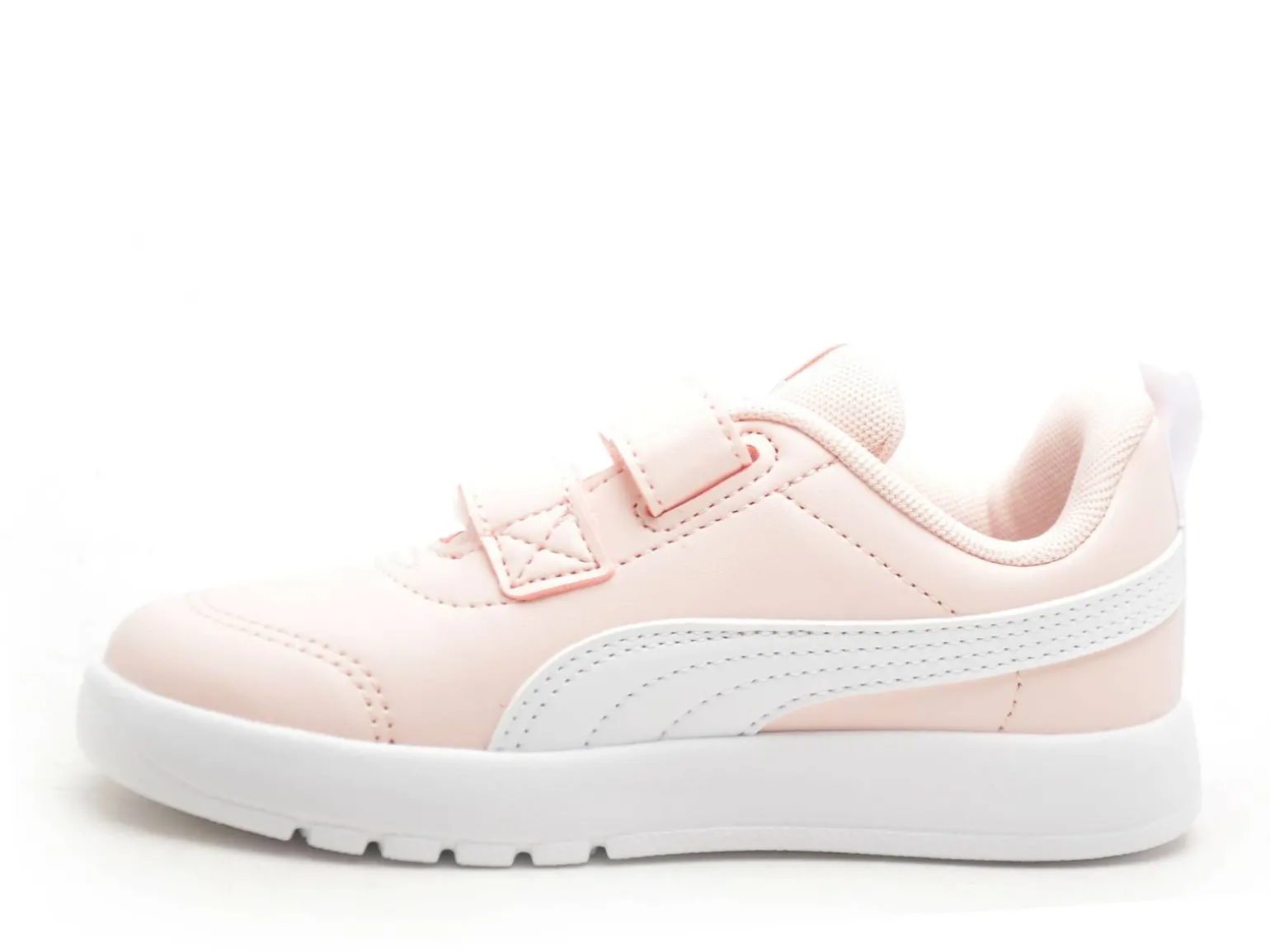 Puma COURTFLEX V3V INF Rose Baskets Basses Fille