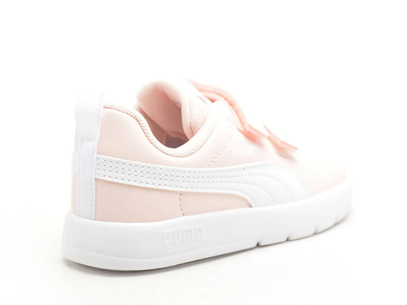 Puma COURTFLEX V3V INF Rose Baskets Basses Fille