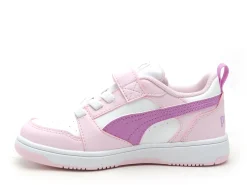 Puma PUMAREBOUNDV6 LOCOME Blanc Baskets Basses Fille