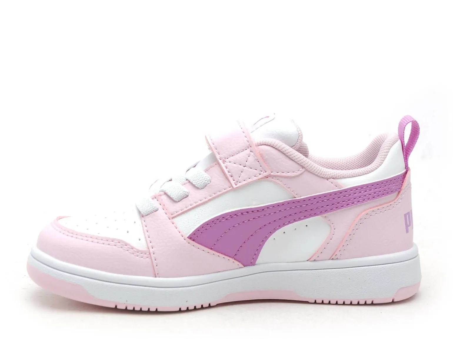 Puma PUMAREBOUNDV6 LOCOME Blanc Baskets Basses Fille