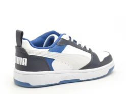 Puma PUMA REBOURND V6LOJR Blanc Baskets Basses Garçon