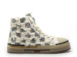 Rebecca white X517 Blanc Basket Montante Femme