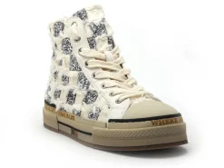 Rebecca white X517 Blanc Basket Montante Femme