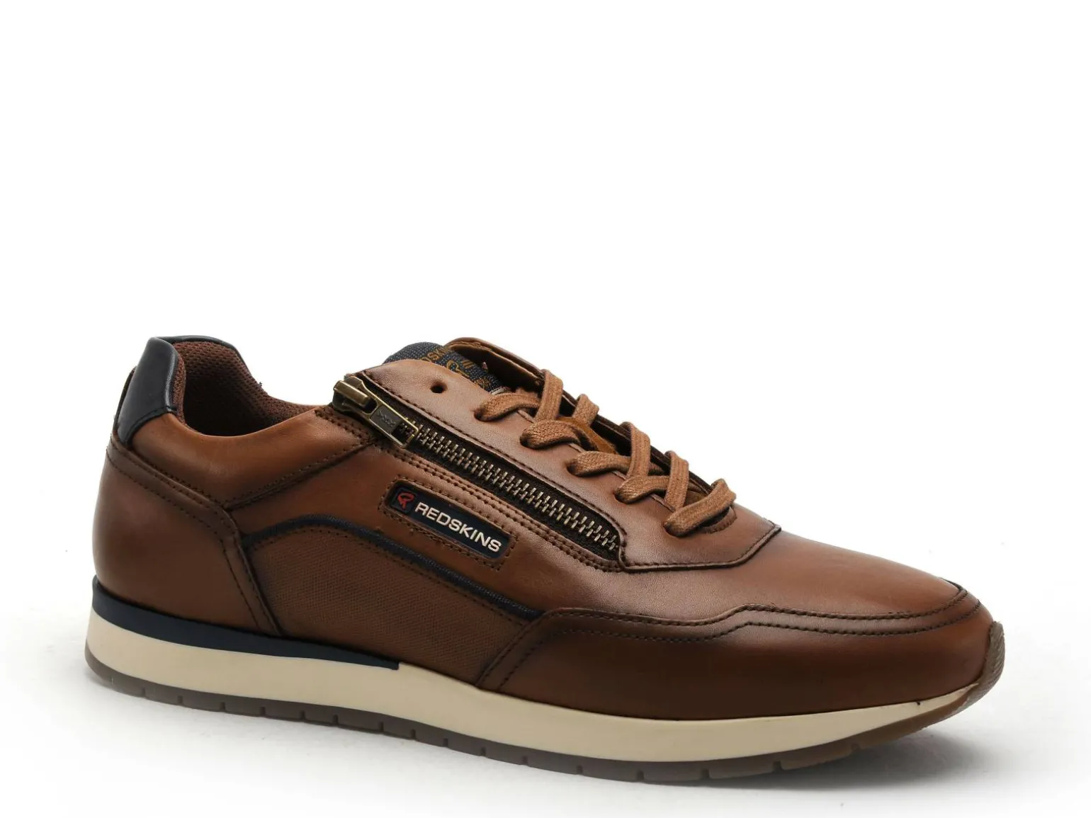 Redskins ASSURE Marron Baskets Basses Homme
