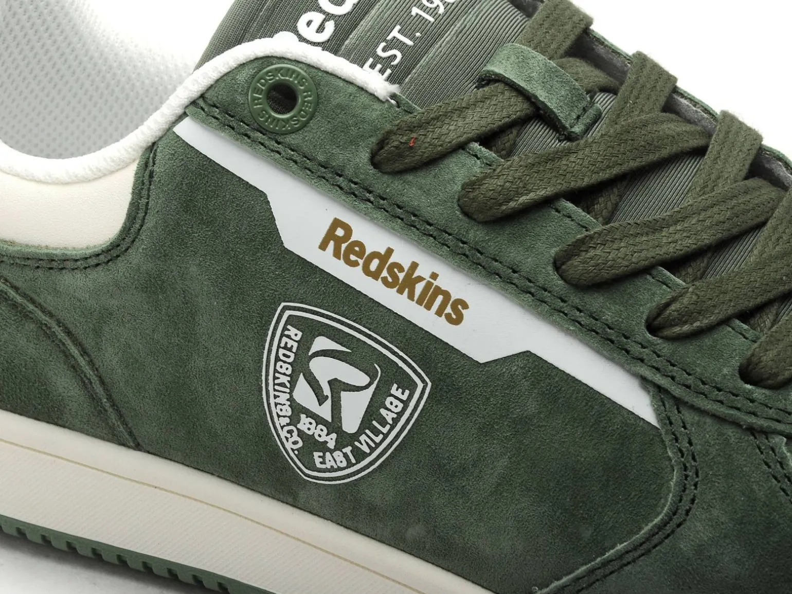 Redskins DETENTE Vert Baskets Basses Homme