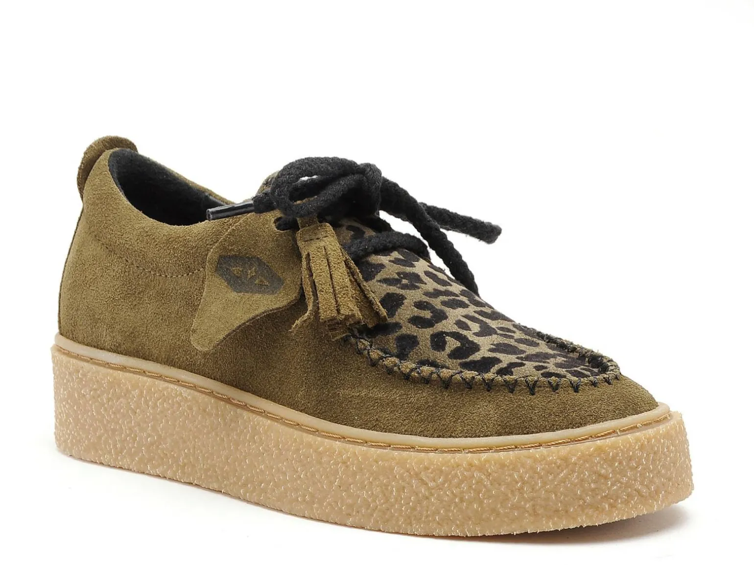 Regard DIEPE V3 Kaki Baskets Basses Femme