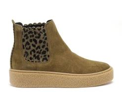 Regard DSAX V3 Kaki Boots et Bottines Plates Femme