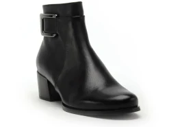 Regarde Le Ciel Boots JOLENE 27 Noir Boots et Bottines à Talons Femme