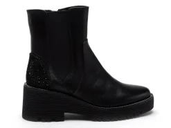 Regarde Le Ciel SADHY 08 Noir Boots et Bottines à Talons Femme