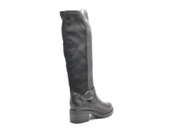 Remonte D1A73 Noir Bottes à Talons Femme