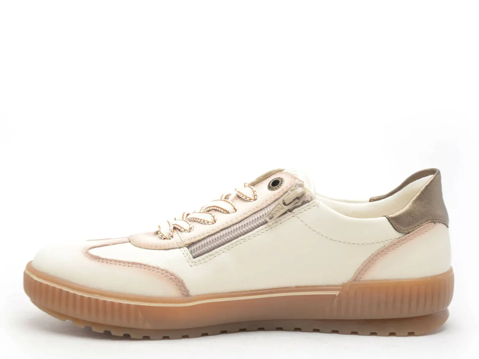 Remonte D0702 Beige Baskets Basses Femme