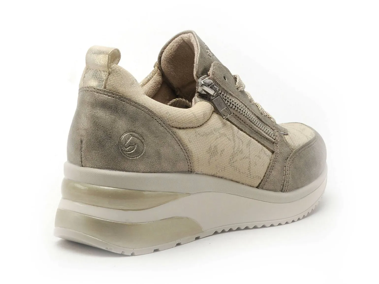 Remonte D2401 Beige Baskets Basses Femme