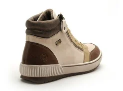 Remonte D0778 Beige Boots et Bottines Plates Femme