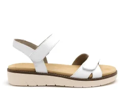 Remonte D2049 Blanc Sandales Plates Femme