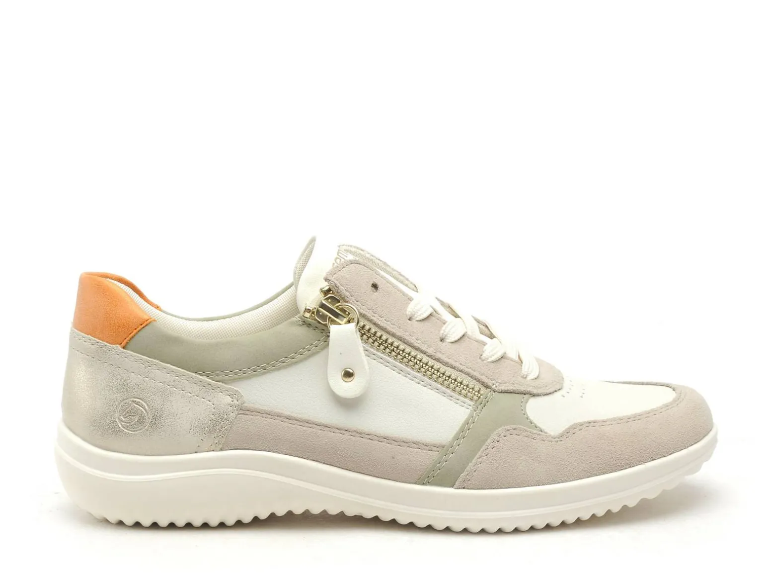 Remonte D1E06 Beige Baskets Basses Femme