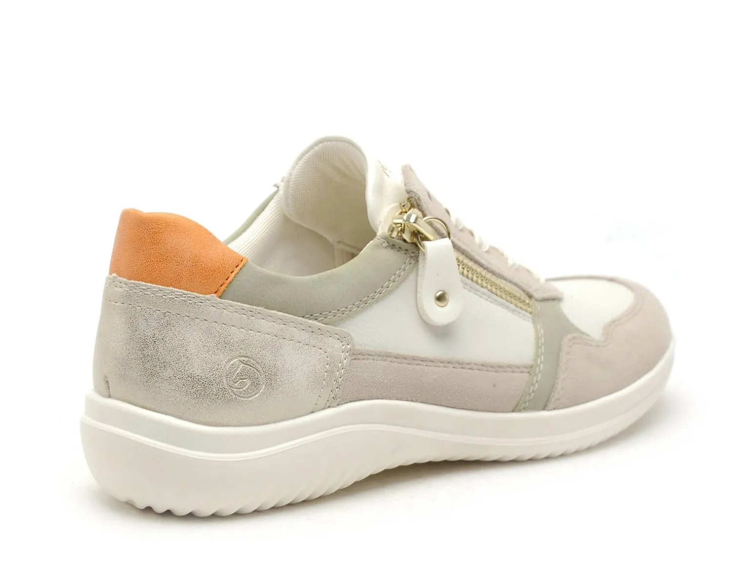 Remonte D1E06 Beige Baskets Basses Femme