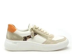 Remonte D3E05 Beige Baskets Basses Femme