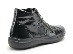 Remonte D1E70 Noir Basket Montante Femme