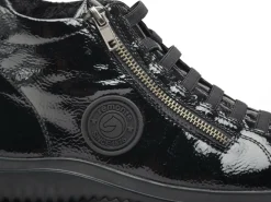 Remonte D1E70 Noir Basket Montante Femme