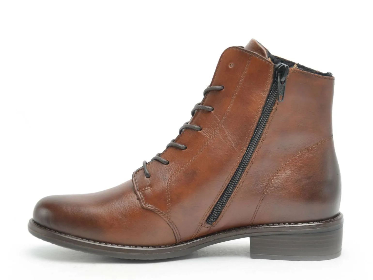 Remonte D0F73 Marron Boots et Bottines Plates Femme
