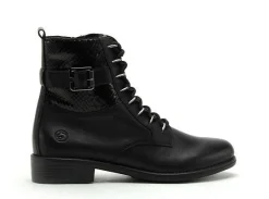 Remonte D0F72 Noir Boots et Bottines Plates Femme