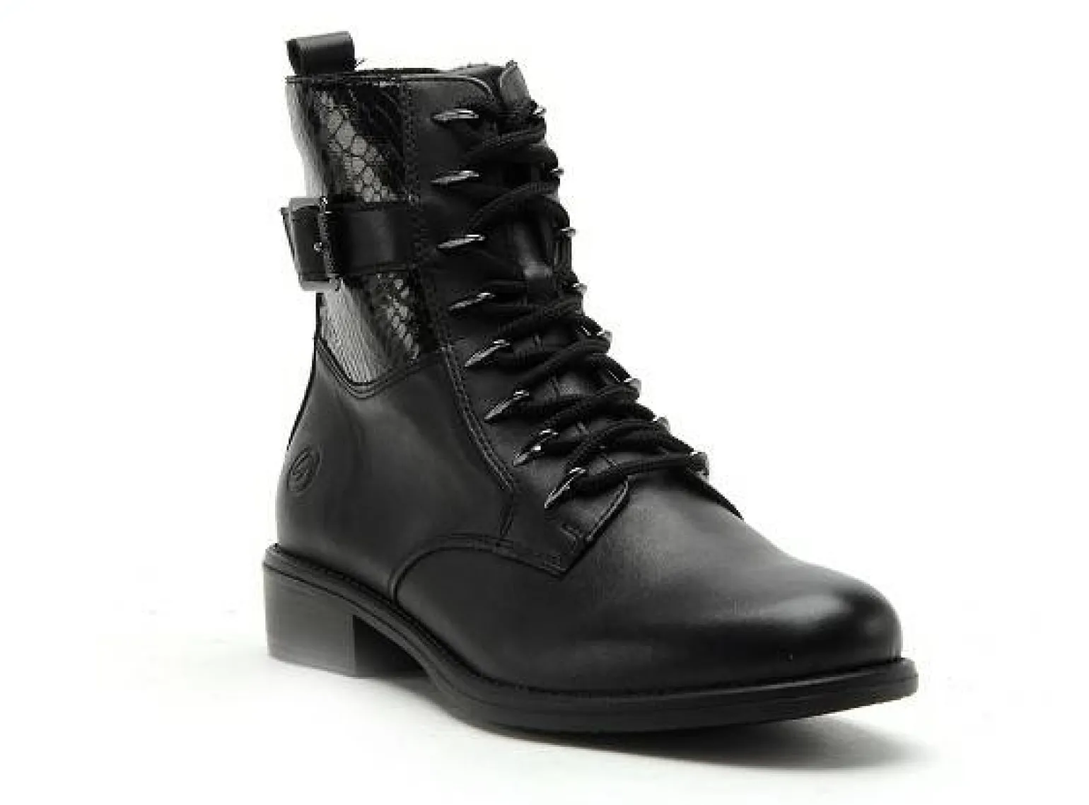 Remonte D0F72 Noir Boots et Bottines Plates Femme